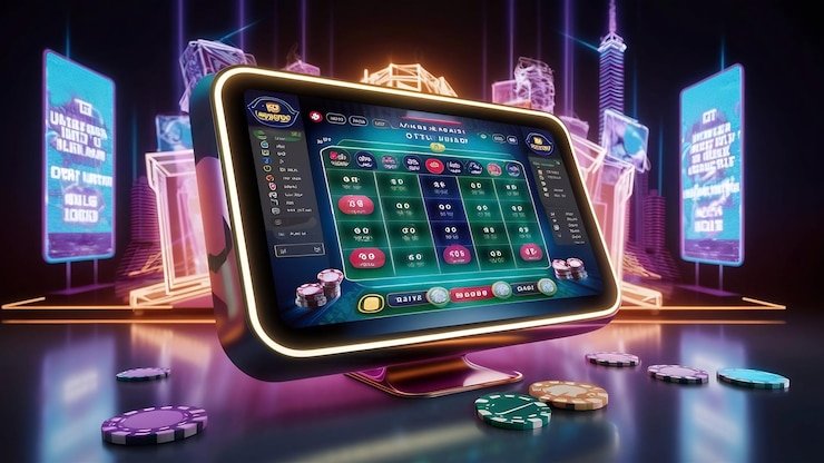 Slip taruhan Multi-Bet menampilkan selections yang dipilih dan potensi hasil